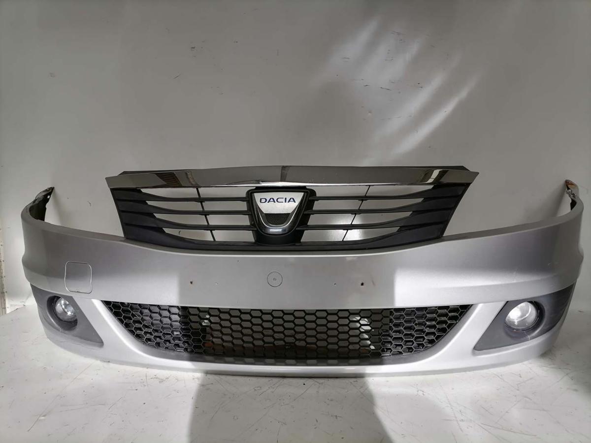 Dacia Logan MCV original Stoßstange Stossfänger vorn Silber Bj.2009